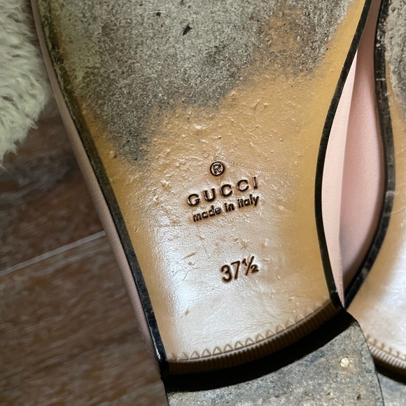 Gucci Princetown loafer mules 37 1/2 - Picture 7 of 9